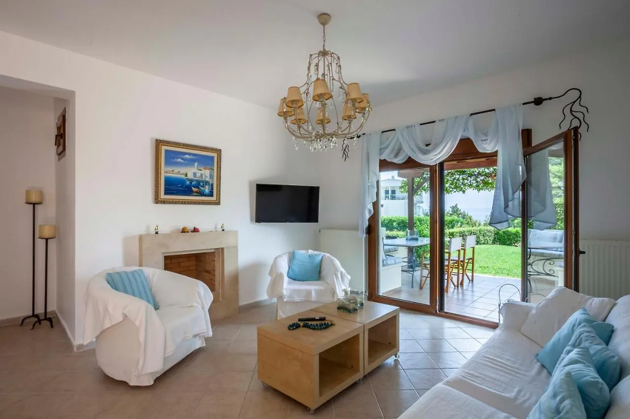 Tatil Evi Casa Bianca Sea View Villa Kriopigi Yunanistan